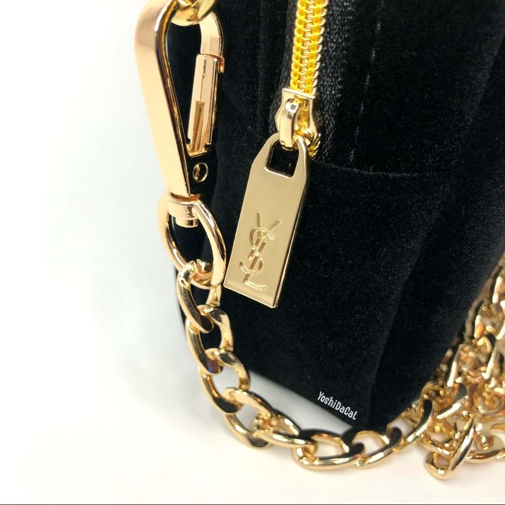 🆕 YSL Cosmetic Pouch to Crossbody Bag Purse, New - Picture 2 of 9